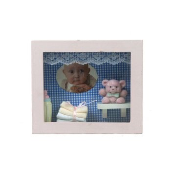 3D-fotoram för barnrum - Modell 1 (4-pack)
