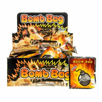 BOMBPÅSE - SMÄLLPÅSE I DISPLAY (100 st)