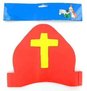 Sankt Nikolaus Mitra i Skumgummi (12-pack)