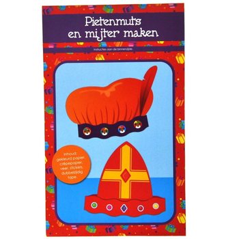 DIY-set Sankt Nikolaus-m&ouml;ssa och Mitra (12-pack)