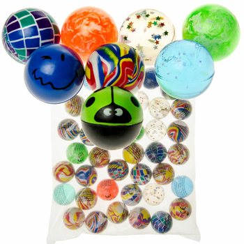 MIX Studsbollar Ø 4,5 cm (40 st)