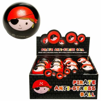 ANTI-STRESSBOLL PIRAT (12 st)