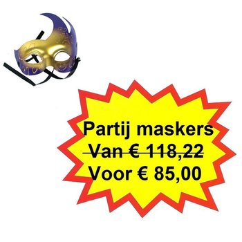 Parti Venetianska Masker (164 st.)