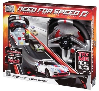 MEGABLOKS NFS PORSCHE 911 TURBO HJUL-UTSKJUTARE - 95716