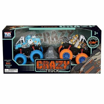 2-DELAT Set Friktionsdrivna Dinosaurie-Monstertruckar i Lyxig Box - Mix