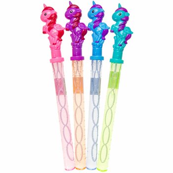 STOR UNICORN / ENH&Ouml;RNING S&Aring;PBUBBLOR STAV 38 cm I DISPLAY (24 st)