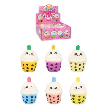 Bubble Tea Squeeze Fidget - Mixade färger i Display (12-pack)