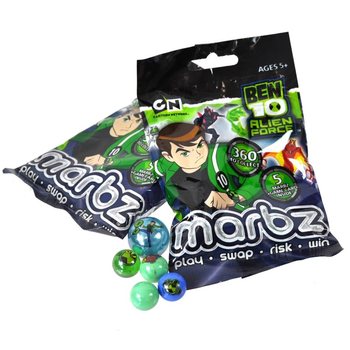 Ben 10-Spelkulor i påse - 5 st (15 set)