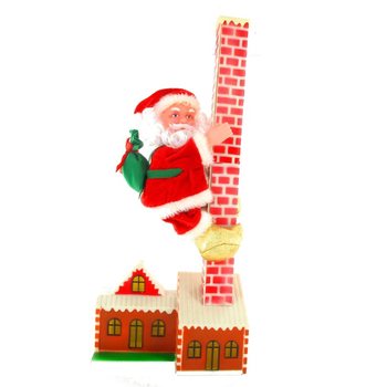 JULTOMTEN KL&Auml;TTRAR P&Aring; SKORSTENEN (2 st)
