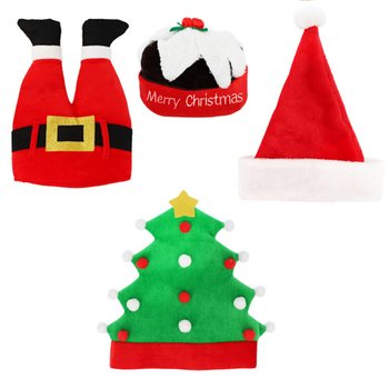 MIX LYXIGA ROLIGA TOMTELUVOR - XMAS CAPS (6 st.)