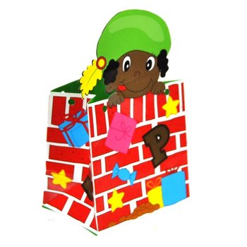 Set med 4 Godissk&aring;lar Sinterklaas (12 set)
