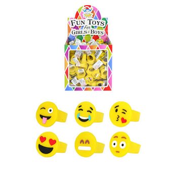 Barnringar modell: Smiley i display (156 st)