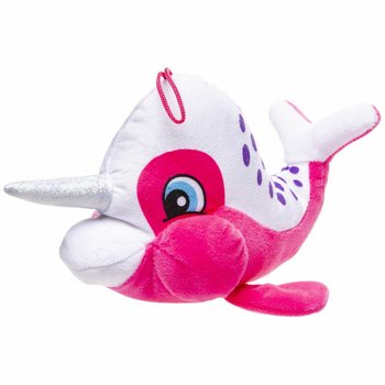 Gosedjur Narval med Horn - 23 cm - Mixade F&auml;rger (12-pack)