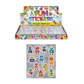 FUN STICKERS – MODELL: ROBOTAR (120 st.)
