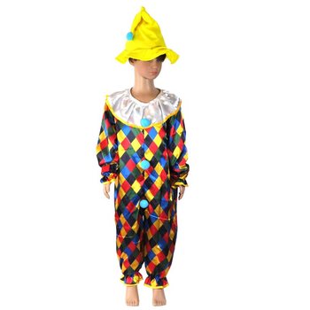 CLOWNMASKERADDR&Auml;KT F&Ouml;R BARN - STORLEK 6