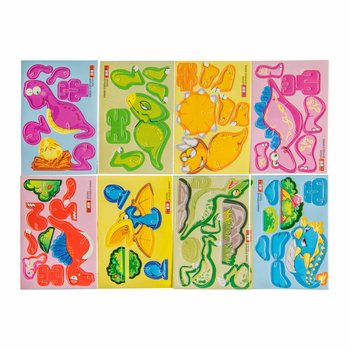 3D Dinosauriepussel (48-pack)