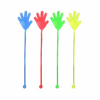 KLIBBHAND PÅ SNÖRE - MIXADE FÄRGER (12-pack)