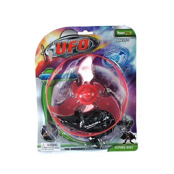 UFO med Ljus p&aring; Kort (2-pack)