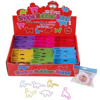 SUPERBILLIGT | Lucky Bands Silikonarmband f&ouml;r Barn (24-pack)