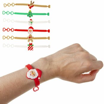 Jul-silikonarmband f&ouml;r barn (12 st)