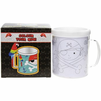 PIRAT - MÅLA DIN EGEN MUGG (2-pack)