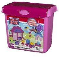 MEGABLOKS MINI BLOKS - 7540 Byggklossar (100 delar)