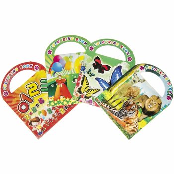 Sm&aring; M&aring;larb&ouml;cker med Klisterm&auml;rken Mix (12 stycken)