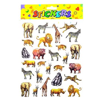 Glada Klistermärken (48 st) - Roliga Stickers