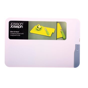 JOSEPH JOSEPH - SLICE & STORE SK&Auml;RBR&Auml;DA MED INTEGRERAD KNIV (1 st.)