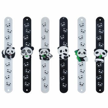 PANDA SNAP-ARMBAND / CLIC-ARMBAND (24 st)