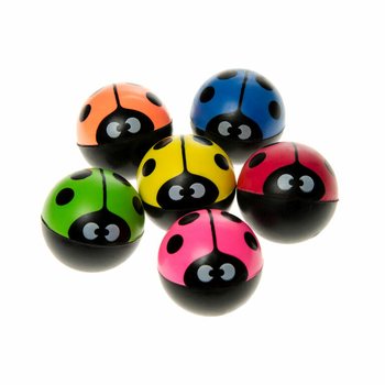 Studsboll Nyckelpiga &Oslash; 3,6 cm i Display (30 st.)