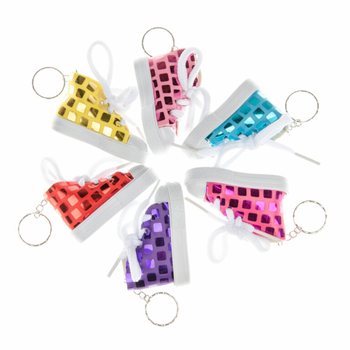NYCKELRING GLITTERSKOR (48-pack)