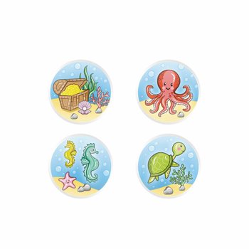 MIX SEA LIFE / HAVSDJUR - STUDSBOLLAR Ø3.3 cm (100 st)