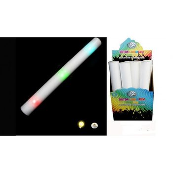 LED Foam Sticks - Multicolored Partystavar i Display (24 st.)