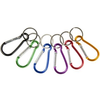 KARBINHAKE NYCKELRINGAR (48-pack)