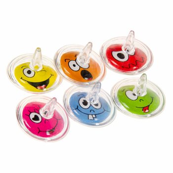 Smiley-snurror (12-pack)