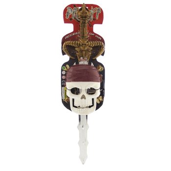 Piratmask med stort svärd (6 st)