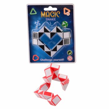 MAGIC SNAKE - 3D-PUSSELORM PÅ KORT (24 st.)