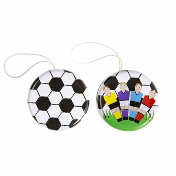 Fotbollsjojo i metall (24-pack)