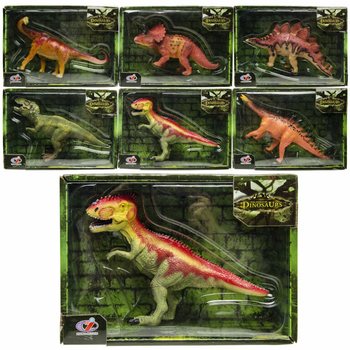 Dinosaurieleksaker - Lyxig Presentförpackning - Blandade Sorter (Set om 6)