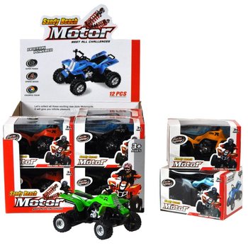 Fyrhjuling i Display (12-pack)