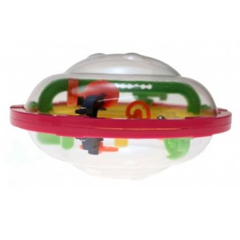 ***GADGET*** STORT 3D UFO-LABYRINTSPEL (3 st.)