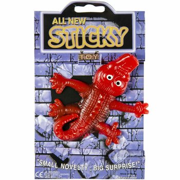 STICKY ANIMALS - STORA KLIBBIGA L&Auml;SKIGA FIGURER I DISPLAY (60 st)