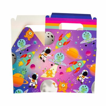 Menybox / Kalasbox Rymden 14x10x17 cm (12-pack)