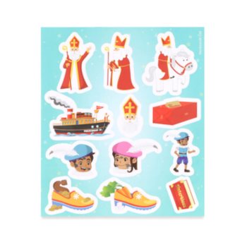 FUN STICKERS &ndash; MODELL: SINTERKLAAS (120 st)