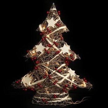 Stor Lysande Dekorationsjulgran 50 cm (1 st.)