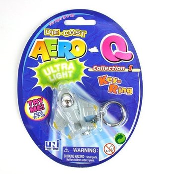 Flygplan Nyckelringar med Ljus (12-pack)