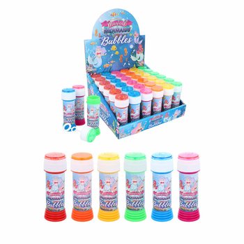 Sjöjungfru Såpbubblor 50ml med Tålamodsspel (Display 36 st)