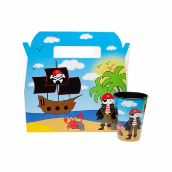 Menubox Pirat - 22.5 x 12 x 9.5 cm (24 st)