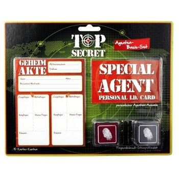 TOP SECRET – SPECIALAGENT, FINGERAVTRYCKSSAT (12 st.)